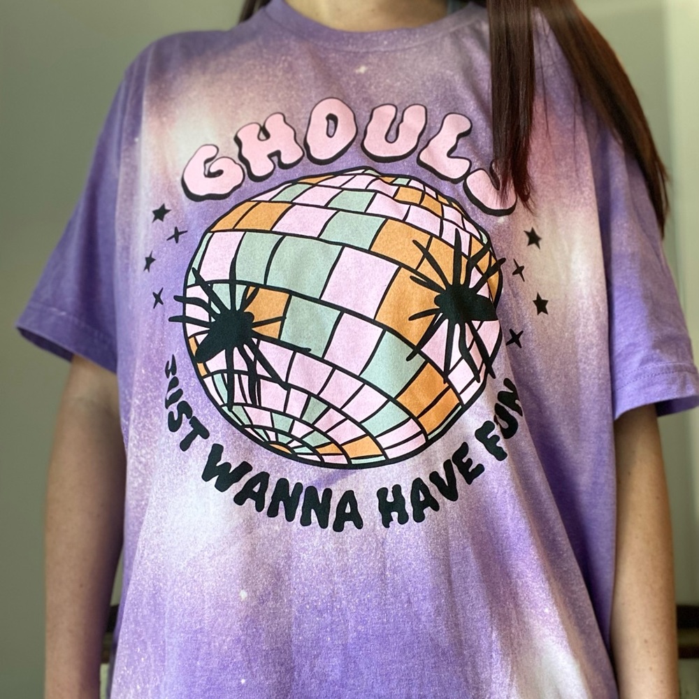 Ghouls just wanna have fun bleached t